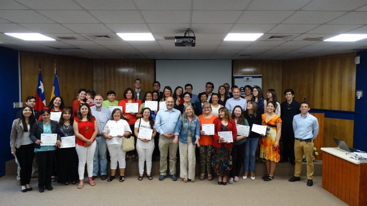 Certificación UdeC a Programa Mujeres Trabajadoras Jefas de Hogar